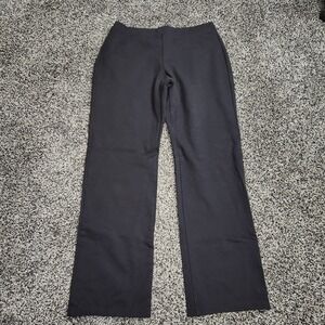 eileen fisher pants Gray Pull On Stretch Women Sz M,Career Business Casual Soft